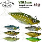 Fishing VIB Lure Artificial Wobblers Bait  Hard Metal Lures Fishing Soft Fish Tails All water levels Top Quality 50mm/11g