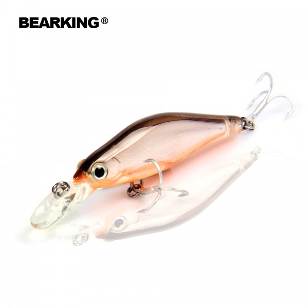 Fishing tackle Hot model 5pcs/lot  bearking fishing lures shad,quality professional minnow hard baits 6.5cm/6g free shipping