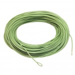 Fly Line WF 5/6/7/8F Weight Forward Floating Moss Green Fly Fishing Line with 2 Welded Loops with Spool Angler Dream 