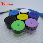 FlyBomb 10PCS Badminton Racket OverGrips Dry Anti-skid Sweat Absorbed Wraps Taps Tennis Grips Racquet Overgrip Sweatband L415-10