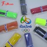 FlyBomb Thicken Badminton Racket OverGrips Thick Tennis Racquet Wraps High Elasticity Keel Dry Grips Overgrip 8 Pcs GoodQTY L411