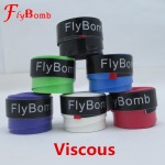 FlyBomb Viscous Badminton Racket OverGrips Anti-skid Sweat Absorbed Wraps Taps Temmos Grips Racquet Vibration Overgrip Sweatband