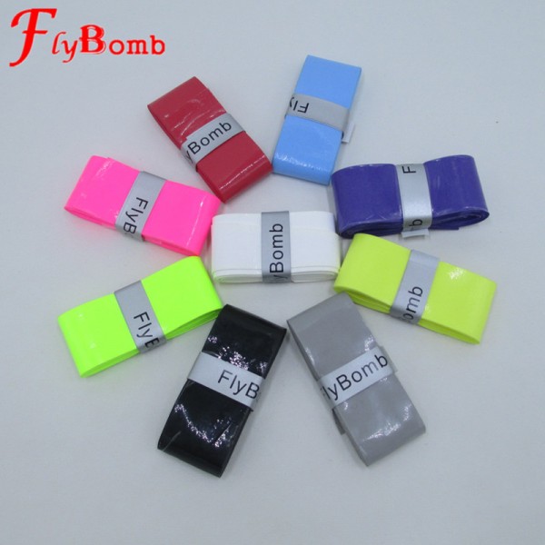 FlyBomb Viscous Badminton Rackets Overgrip Soft Tennis Racquet Wraps High Elasticity Grips Hand Glue Fishing Overgrips L417