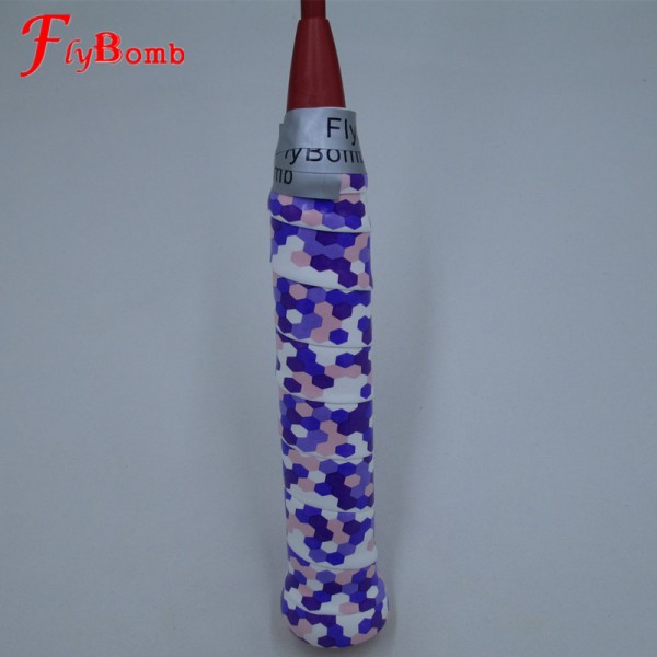 Flybomb Camouflage Badminton Overgrip Thick Type Hand Grip Rackets Grips Glue Racquet Overgrips Colorful Top Quality L452