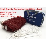 Flybomb Standard Badminton Net for Professional Badminton Games Outdoor/Indoor Accessories High Quality 6.1m*0.76m