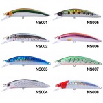 Free Shipping Minnow Bait 90mm28g Sinking 0.6-2.5m Hard Fishing Lure Isca Artificial Bait Plastic Pesca Leurre Peche Fish Tackle