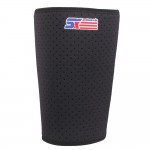 Free Shipping SX650 Sports Badminton Elastic Stretchy Thigh Brace Support  Wrap Band - Black