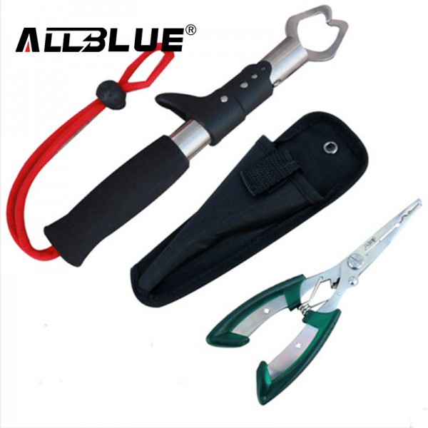 Free Shipping Stainless Steel - Portable Control Fish Fin Lure Plier  Hook Lure Set Control Fish Set Fishing Tackle