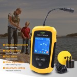 Free Shipping!Hot Sale Alarm 100M Portable Sonar LCD Fish Finders Fishing lure Echo Sounder Fishing Finder FFC1108-1 