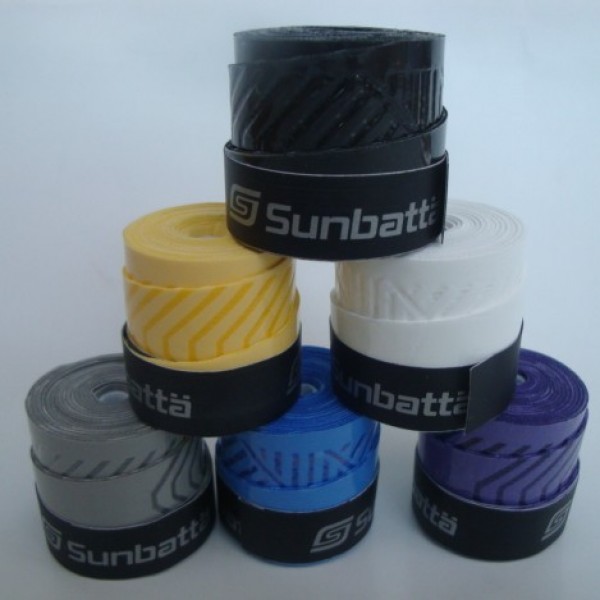 Free Shipping<20pcs/lot>Authentic SUNBATTA Tacky feel Grip/hand gel Overgrip(Tennis Squash Speedminton and Badminton)