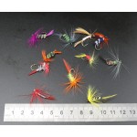 Free shipping 120pcs/lot dry fly lures various fly fishing lures Fishing Tackle