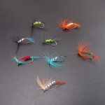 Free shipping 120pcs/lot dry fly lures various fly fishing lures Fishing Tackle