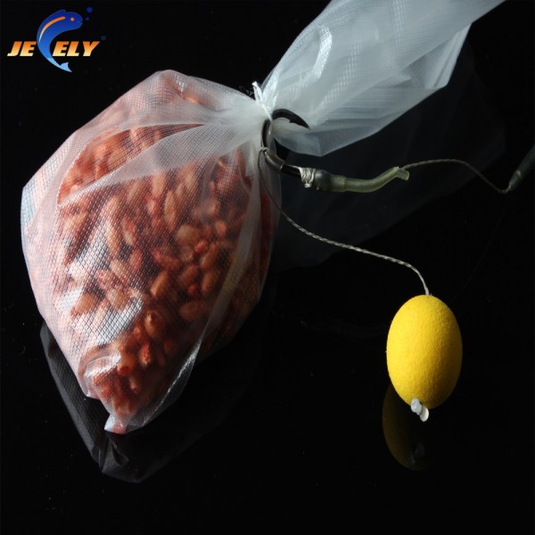 Free shipping 50pcs PVA dissolve bags 6 SizesCarp fishing tackle PVA bags mesh for Carp Coarse Boilie Pellet Maggot Maize Bait