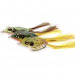 Free shipping Trulinoya frog lure fishing soft baits 55mm 14g carp fishing soft plastic lures fly fishing tackle Artificial 