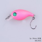 Free shipping crank lure mini crank fishing lure 28mm 2g fishing crankbait  cheap fishing lures crank bait hard lure