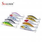 Free shipping sales promotion 7cm 8.5g sinking fishing lures 10pcs/lot hard plastic fishing bait with quality Hooks