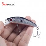 Free shipping sales promotion 7cm 8.5g sinking fishing lures 10pcs/lot hard plastic fishing bait with quality Hooks