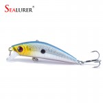 Free shipping sales promotion 7cm 8.5g sinking fishing lures 10pcs/lot hard plastic fishing bait with quality Hooks