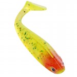 Free shipping soft bait 90mm6.2g 12pcs 8color fishing lure fish shape silicone fake bait isca artificial para pesca leurre peche