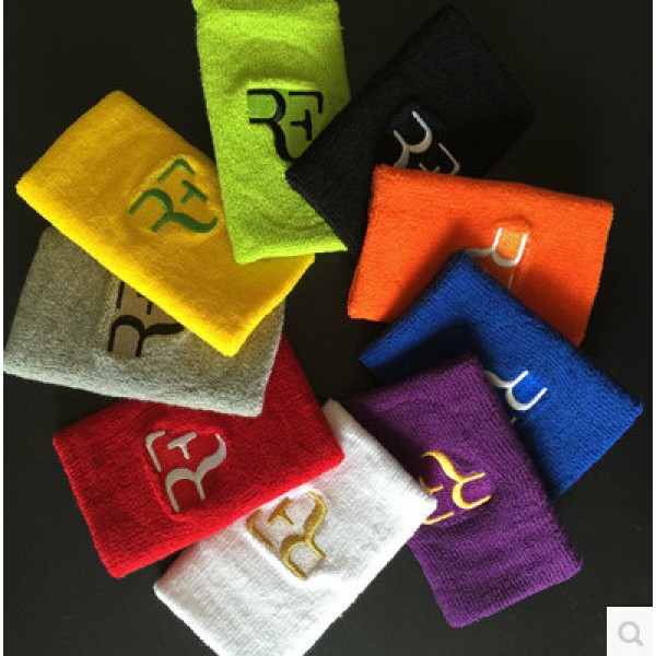 Free shipping(12pcs/lot)Roger Federer Wristband/tennis racket/tennis racquet/basketball wristband/badminton wristband