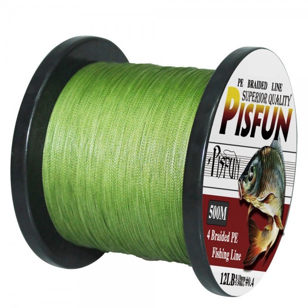 GOTURE Brand Pisfun Series PE Braided Fishing Line 500M SuperPower Japan Multifilament Line 8 10 20 30 40 60LB