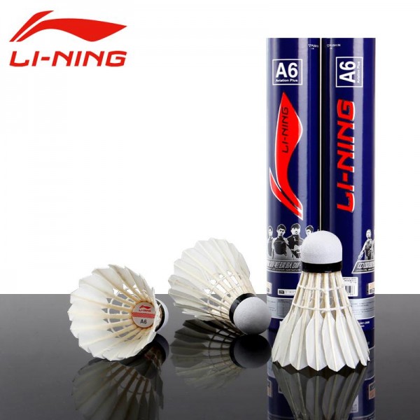 Genuine Li Ning A6 Super Shuttlecocks Resistant National Team Training Shuttlecock Badminton sport accessories