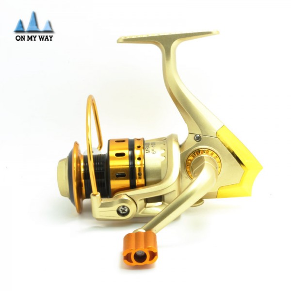 German technology 1000-7000 seires 10 bears metal front drag spinning fishing reel free shipping Fishing Spinning Reel Pesca 57