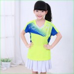 Girl Tennis Badminton Skirt Women Sports Bottom With Shorts for Children Adult 