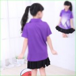 Girl Tennis Badminton Skirt Women Sports Bottom With Shorts for Children Adult 