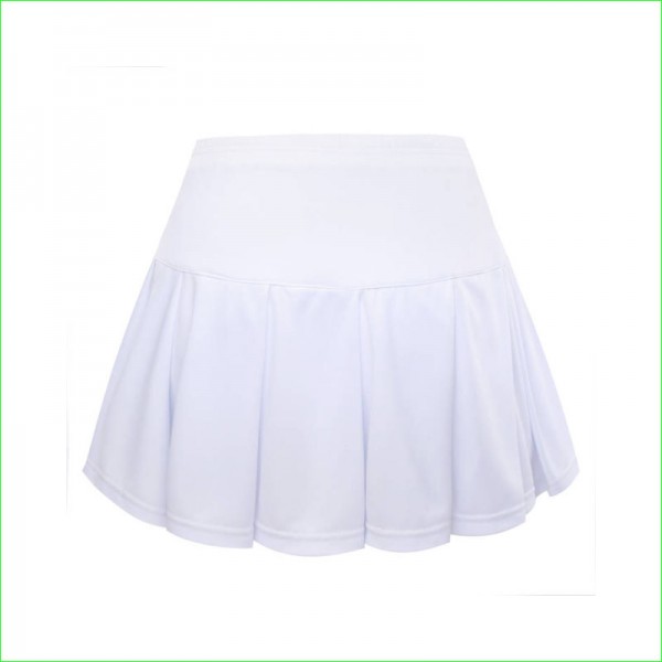 Girl Tennis Badminton Skirt Women Sports Bottom With Shorts for Children Adult 