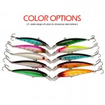 Goture 10pcs fishing lures with hooks deep swim hard bait 11CM 13G artificial baits minnow fishing wobbler Diving Depth 0.6-2.0m