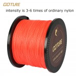 Goture 4 Strands 500M PE Braided Fishing Line Multifilament Wire Leader Rope Line for Sea Fishing 8 10 20 30 40 60 LB