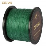 Goture 500M PE Braided Fishing Line Super Strong Japan Multifilament Line Jig Carp Fish Line Wire