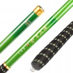 Goture Green Telescopic Fishing Rod Carbon Fiber Fishing Pole Ultra-light Carp Rod 3.6M 4.5M 5.4M 6.3M 7.2M+3 spare top tips