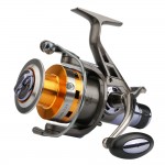 Goture Spinning Fishing Reel KM&KS Series Double Drag System Metal Spool Long Casting Carp Fishing Wheel For Fishing 5.2:1 