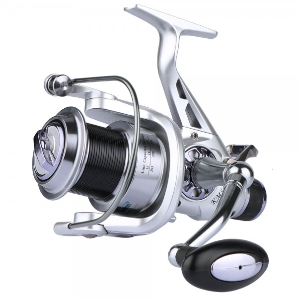 Goture Spinning Fishing Reel KM&KS Series Double Drag System Metal Spool Long Casting Carp Fishing Wheel For Fishing 5.2:1 