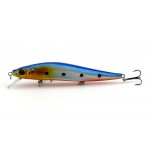 HENGJIA 14cm 23g Fishing Lure Bent Minnow Artificial Bait 3D Fish Eye Minnow Lures Fake Bait Swim bait Crankbait MI087