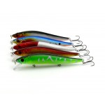 HENGJIA 14cm 23g Fishing Lure Bent Minnow Artificial Bait 3D Fish Eye Minnow Lures Fake Bait Swim bait Crankbait MI087