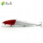 HENGJIA 14cm 23g Fishing Lure Bent Minnow Artificial Bait 3D Fish Eye Minnow Lures Fake Bait Swim bait Crankbait MI087