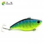 HENGJIA 1PC 7.5cm 18g 6#hooks game VIB hard fishing lures wobble bass pike peche fishing baits isca de pesca fishing tackles