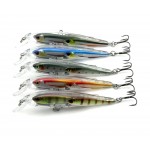 HENGJIA 1PC Minnow Wobbler Fishing Lures Fishing Tackle Group Fishes Crankbait Pike Lure Freshwater Hard Baits Swim Bait