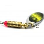 HENGJIA 1pcs Spoon Fishing Lure 7cm 8.8g Hard Fishing Spoon Lure Metal Jigging Lure Baits Spinnerbait Fishing Tackle