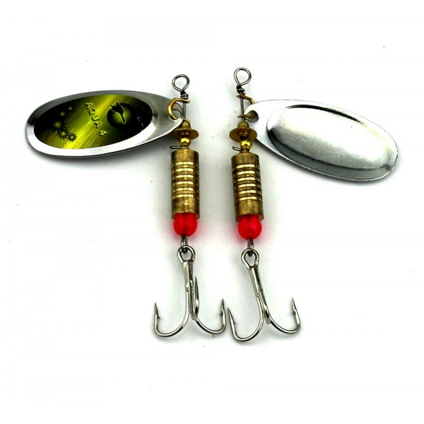 HENGJIA 1pcs Spoon Fishing Lure 7cm 8.8g Hard Fishing Spoon Lure Metal Jigging Lure Baits Spinnerbait Fishing Tackle