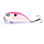 HENGJIA 5pcs 8g small Crankbaits isca artificial wobblers Fishing Lure with Magnet, Diving Bass Trout bait Fishing tackle box