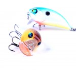 HENGJIA 5pcs 8g small Crankbaits isca artificial wobblers Fishing Lure with Magnet, Diving Bass Trout bait Fishing tackle box