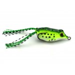 HENGJIA Lot 5Pcs Soft Plastic Fishing lures Frog lure With Hook Top Water 5CM 8G Artificial Fish Tackle