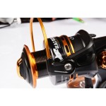 HOT SALE!! 12+1 Bearing Balls Spinning reel fishing reel YA2000-YA5000 5.5:1 spinning reel casting fishing reel lure tackle line