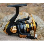 HOT SALE! Spinning reel fishing reel 2000/3000/4000/5000 5.5:1 spinning reel casting fishing reel lure tackle line K8356