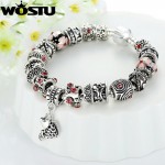 HOT SELL European Style Charm Beads Bracelet 925 Silver Fish Charm fit Bracelets For Women Fashion Jewelry FB1236