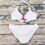 Halter Bikini 2017 Push Up Swimwear Women Plus Size Swimsuit Sexy Biquini Micro Bikini Top Bathing Suit Maillot de Bain Femme